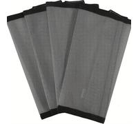 Joselin 4pièces Bottes pour Lot de 4 Leggings pour Enveloppements de Jambes Entraînement Sportif Fournitures Professionnelles Gris