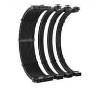 Joselin Ensemble de Câbles D'Extension d'alimentation Modulaire pour Une Flexibilité et Une Efficacité Élevées;Idéal pour Les Étuis Informatiques et Les Plates-Formes Miniers, Noir