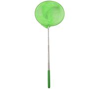 Joselin Filet papillon extérieur en acier inoxydable - Outil télescopique extérieur - Filet portable - Vert