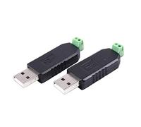Joselin Lot de 2 adaptateurs série USB vers RS485-485 pour PC + PLC