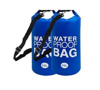 Joselin Lot de 2 poids pour échelle de piscine hors-sol - de sable imperméables pour marches de piscine - 10 l - Bleu marine