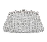 Joselin Nouveau Sac De SoirÉE En Chaîne De Diamants De Mariage En Argent Pour MariÉE Sac À Main De SoirÉE Sac De Messager Pour Femme Pochette ÉLÉGante