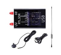 Joselin Récepteur RTL-SDR 100 KHz-1,7 GHz Radio Logicielle Full-Band V Antenne RTL2832U+R820T2 HF VHF UHF AM FM