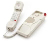 Joselin Téléhone de Téléphone Fixe Câblé avec Bouton d'urgence SOS Murable Moumable Téléphone American White