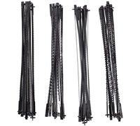 Josenidny 12 PièCes SéRies 5 Pouces Lames de Scie à Chantourner éPingléEs TPI 10/15/18/24 Outils éLectriques Accessoires pour le Travail Bois pour les Bricoleurs