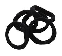 Josenidny 5 Pcs Noir Elastique Bande Lien Cheveux Support de queue de cheval