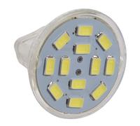 Josenidny 6W GU4(MR11) LED MR11 12 SMD 5730 570 DC 12V Blanc