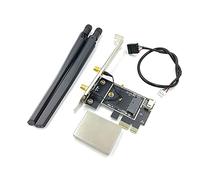 Josenidny Adaptateur pour Carte WiFi PCIE Carte réseau sans Bluetooth Band Repetidor Adaptador pour PC de bureau pour AX200 9260AC