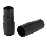 Josenidny Adaptateur Universel Convertisseur Réducteur de Tuyau 32mm 35mm 40mm pour la Plupart des Aspirateurs, 2 Pièces, Noir, Accessoire pour Aspirateur