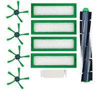 Josenidny Brosses à roulettes Brosses latérales Filtre HEPA pour Kobold VR200 VR300 Robot Aspirateur Accessoires