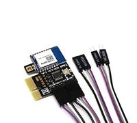 Josenidny Carte PCIe de Commutateur RéInitialisation d'alimentation D'Ordinateur WiFi Tuya pour L'Ordinateur de PC, TéLéCommande D'Application, Prise Charge Google Home, Carte Mini