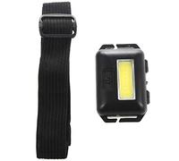 Josenidny COB LED Mini Lampe Frontale 3 Modes Tête ÉTanche À La Pluie Tête Lampe De Poche pour Camping en Plein Pêche Noir