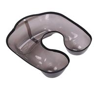 Josenidny Coiffeur Nuque Coquille Perméable Cou Couvre Épaule Cheveux Plateau Vêtements Protecteur