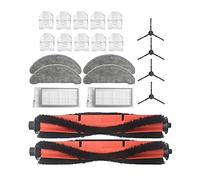 Josenidny Côtés roulants Filtre HEPA Vadrouille Chiffon Sac pour EVE Plus Robot Pièces