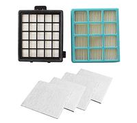 Josenidny Filtre HEPA 2 pièces et 4 pièces Filtre Coton Moteur pour FC8134 FC8135 FC8136 FC8142 FC8146 FC8148 FC8140 FC8144