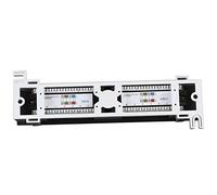 Josenidny Kit réseau 12 ports Cat6 Panneau RJ45 mural en rack