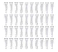 Josenidny Lot de 100 tubes de distribution de 10 ml pour gloss - Vides - Pour lotion cosmétique - Bouche oblique