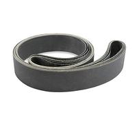 Josenidny Lot de 12 bandes abrasives en carbure de silicium grain fin 2,5 x 76,2 cm Grain 400, 600, 800, 1000