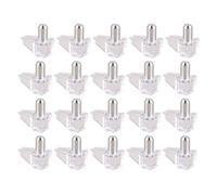 Josenidny Lot de 20 clous de support pour étagère Transparent 5 mm