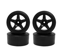 Josenidny Lot de 4 pneus de roue RC pour 1603 1604 SG1603 SG1604 1/16 RC Pièces Accessoires