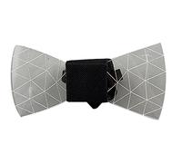 Josenidny Nœud papillon coloré en acrylique LED changeant 7 couleurs d'éclairage pour nœud papillon LED fête noeud papillon A