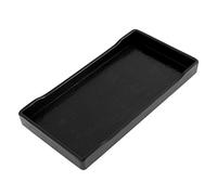 Josenidny Plateau repas rectangulaire en plastique noir
