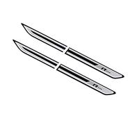 Josenidny Pour B8 chrome ailes de voiture décoration autocollant voiture garde-boue accessoire de revêtement