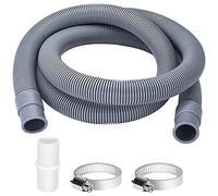 Josenidny Rallonge de Tuyau de Vidange pour Machines à Laver, Tuyau de Vidange 2M Tuyau Universel pour Machine à Laver, Tuyau de Vidange Rallonge pour Lave-Vaisselle