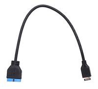 Josenidny USB 3.1 En-tête panneau avant vers USB 3.0 20 Câble d'extension tête pour carte mère 20 cm