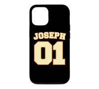 Joseph 01 Nom du Bloc Universitaire Numéro athlétique Coque pour iPhone 12/12 Pro