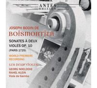 Joseph Bodin De Boism Joseph Bodin De Boismortier: Sonates a Deux Violes, (CD)