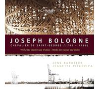 Joseph Bologne Chevalier de Saint-Georges : Oeuvres pour Violon et Piano