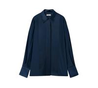 Joseph - Childs Silk Satin Blouse - Femme - Blouses et Chemises - Bleu - Taille: 42 FR