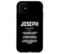 Joseph Definition Funny Talented Great Joe Cosplay Josephs Coque pour iPhone 11