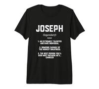 Joseph Definition Funny Talented Great Joe Cosplay Josephs T-Shirt Haut de Gamme