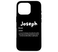Joseph Definition Personalized Name Custom Costume for Joes Coque pour iPhone 16 Pro