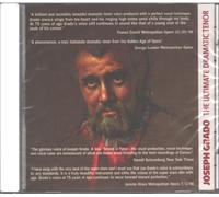Joseph Grado: The Ultimate Dramatic Tenor (Neopolitan Songs and Operatic Arias)