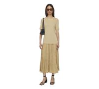 Joseph - Haut en maille côtelée satinée - Femme - Pulls - Beige - Taille: 36 FR