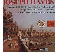 Joseph Haydn - Antal Dorati , Philharmonia Hungarica - Joseph Haydn - Antal Dorati , Philharmonia Hungarica - Symphony No. 103 ("Mit Dem Paukenwirbel") o Symphony No. 104 ("Londoner") - Decca - 64 293, Orbis - 64 293