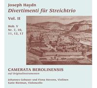 Joseph Haydn, Divertimenti for String Trio, Vol. II