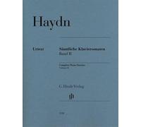 Joseph Haydn – Intégrale des sonates pour piano Vol. II – Édition Urtext révisée avec doigtés