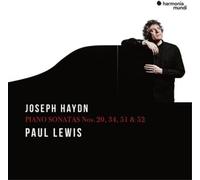 Paul Lewis – Haydn : Sonates pour piano nos. 20, 34, 51 & 52 – CD – Harmonia Mundi