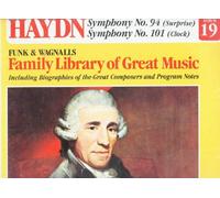 Joseph Haydn - [LP Record] Symphony No. 94 (Surprise) - Symphony No. 101 (Clock) - Funk & Wagnalls Family Library of Great Music, Album 19 - FW619