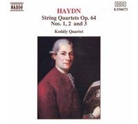 Haydn, J. – Quatuors à cordes Op. 64 nos. 1-3 – NAXOS