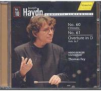 Joseph Haydn: Symphonies 60. 61 / Overture In D