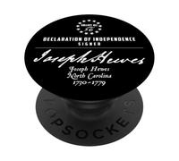 Joseph Hewes Signature Déclaration d'indépendance PopSockets PopGrip Adhésif