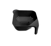 JOSEPH & JOSEPH 40012 SQUARE COLANDER GRANDE PASSOIRE CARREE 24 CM NOIR