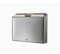 Joseph Joseph 60095 Index Collection 100 Set de 4 Planches à découper Acier Inoxydable Multicolore 35,3 x 7,5 x 25,4 cm