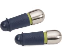 Joseph Joseph BarWise -Bouchons pour bouteilles de vin, set de 2 - bleu/argenté