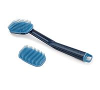 Joseph Joseph CleanTech Brosse à Vaisselle avec tête de Rechange - Bleu